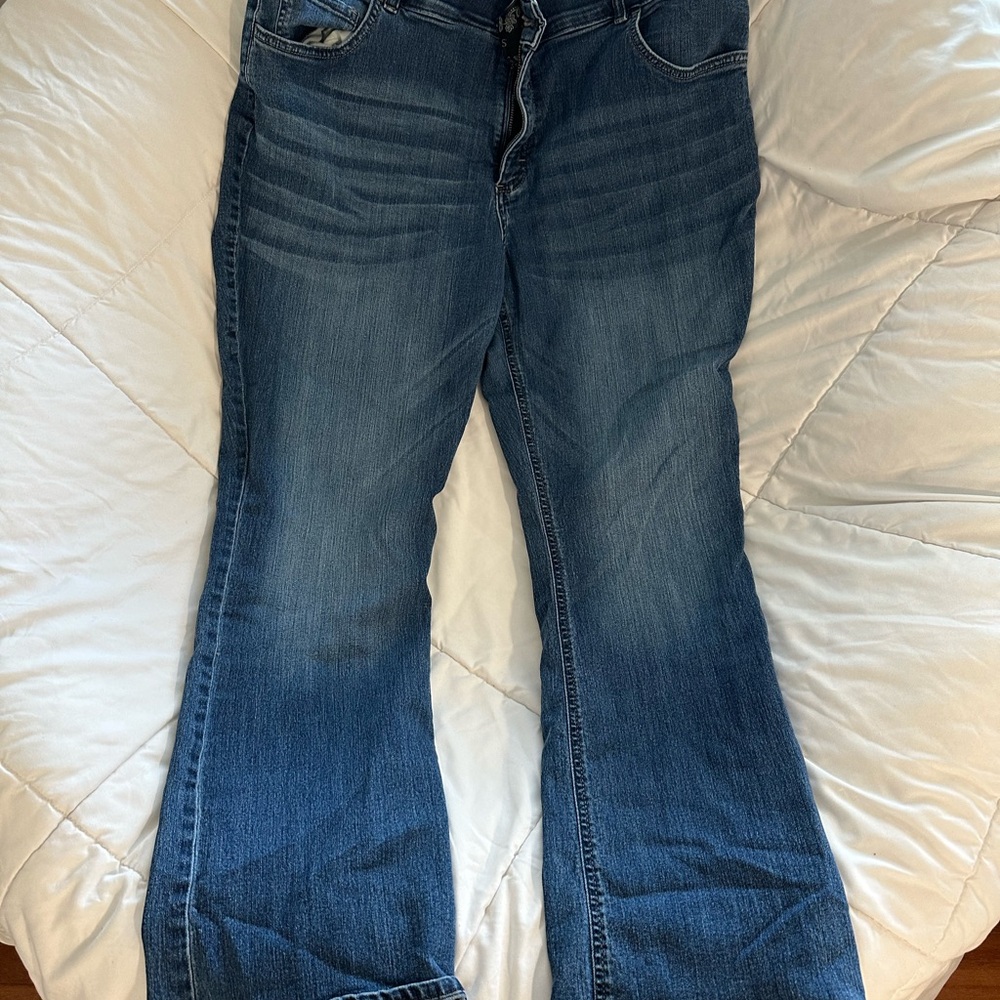 Lee Women's Dark Blue Boot Cut Jeans